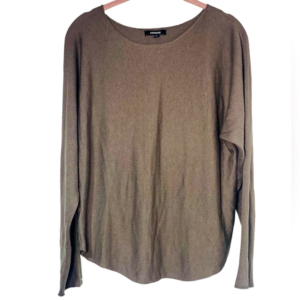 Premise Tunic Cashmere Blend Sweater Size Small